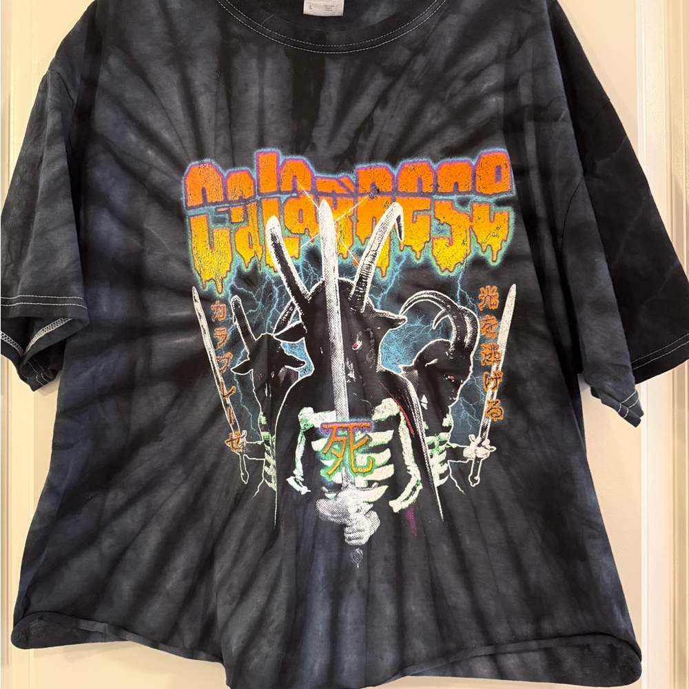 Calabrese Tie-Dye Cropped T-Shirt